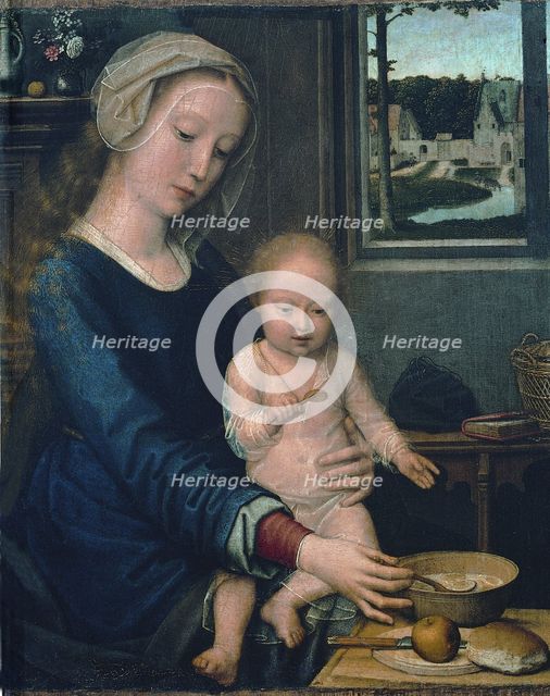 Madonna and Child with the Milk Soup (Madonna della Pappa).