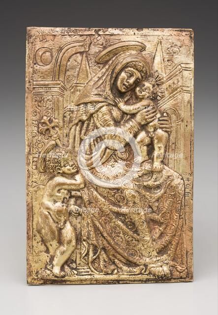 Madonna and Child with the Young Saint John, mid-16th century. Creators: Virgin Mary, Jesus Christ, Unknown.