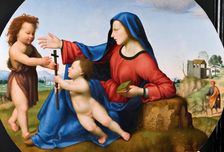 Madonna and Child with the Young St John the Baptist, n.d., c1500-1550. Creator: Giuliano Bugiardini