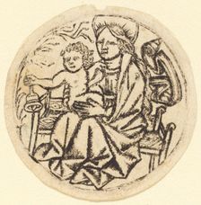 Madonna and Child with a Bell, c. 1450/1460. Creator: Unknown