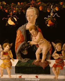 Madonna and Child with Angels, 1459-1460. Creator: Giorgio di Tomaso Schiavone