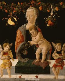 Madonna and Child with Angels, 1459-1460. Creator: Giorgio di Tomaso Schiavone