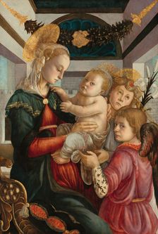 Madonna and Child with Angels, 1465/1470. Creator: Sandro Botticelli