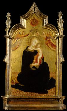 Madonna and Child with Angels, ca. 1445-50. Creator: Sassetta