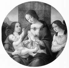 Madonna and Child with Angels. Creator: Unknown