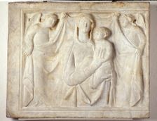 Madonna and Child with Angels, between 1335 and 1340. Creators: Virgin Mary, Jesus Christ, Workshop of Agostino di Giovanni
