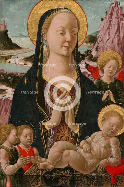 Madonna and Child with Angels, c. 1455/1470. Creator: Unknown.