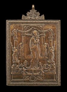 Madonna and Child with Angels, c. 1475. Creator: Unknown