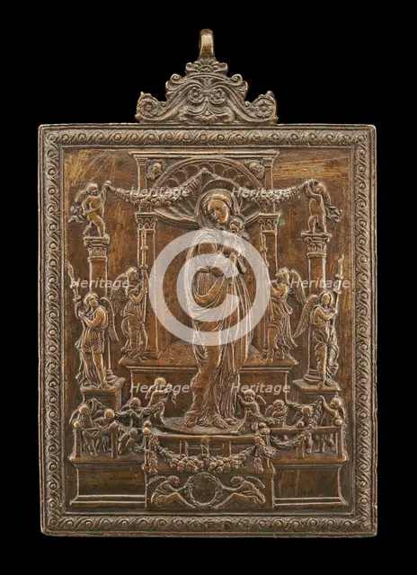 Madonna and Child with Angels, c. 1475. Creator: Unknown.