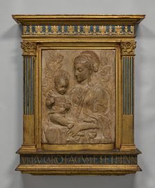 Madonna and Child with Angels, c. 1470. Creator: Unknown