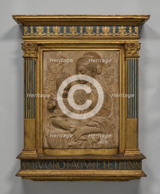 Madonna and Child with Angels, c. 1470. Creator: Unknown.