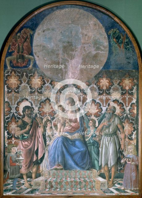 'Madonna and Child with Angels', c1443. Artist: Andrea del Castagno