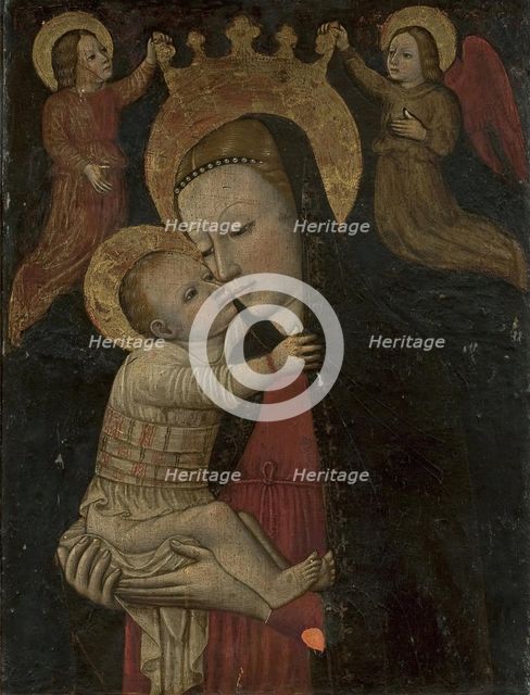Madonna and Child with Angels, late 15th - early 16th century. Creator: Unknown.