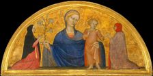 Madonna and Child with Donors, ca. 1365. Creator: Giovanni da Milano