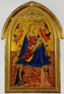Madonna and Child with Four Angels, 1420. Creator: Fra Angelico