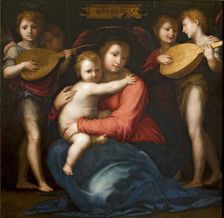 Madonna and Child with Four Angels, 1514. Creator: Fra Bartolomeo
