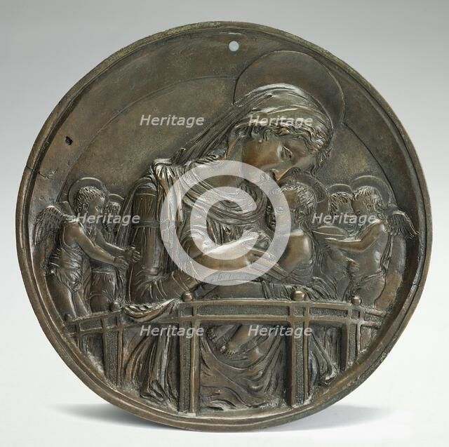 Madonna and Child with Four Angels, c. 1456. Creator: Unknown.