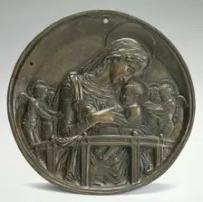 Madonna and Child with Four Angels, c. 1456. Creator: Unknown