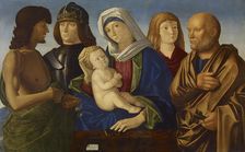 Madonna and Child with Four Saints, c1500. Creator: Vincenzo Di Biagio Catena