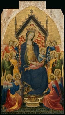 Madonna and Child with Musical Angels, about 1410. Creator: Gherardo di Jacopo