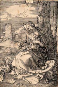 Madonna and Child, with Pear, 1511. Creator: Albrecht Durer