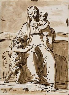 Madonna and Child with Saint John, n.d. Creator: Fortunato Duranti