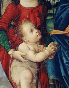 Madonna and Child with Saint John the Baptist and two angels, between 1470 and 1530. Creator: Masaccio Tommaso