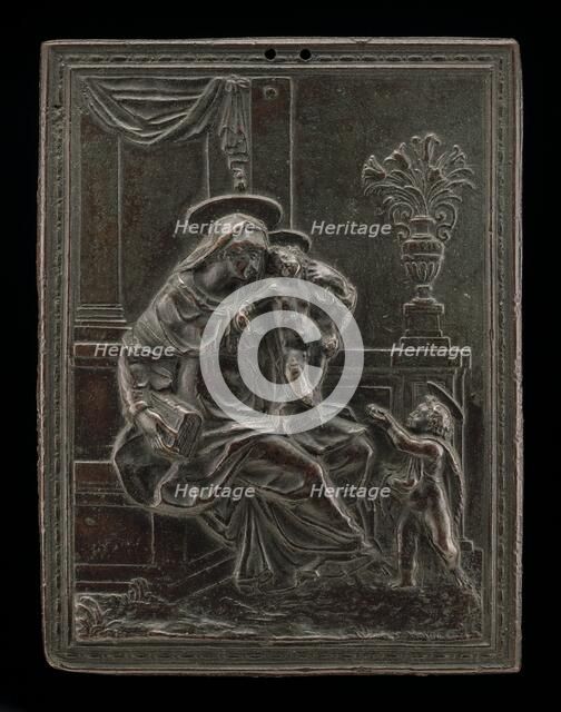 Madonna and Child with Saint John the Baptist, probably c. 1600. Creator: Master F.D..