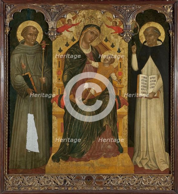 Madonna and Child with Saints, 1466. Creator: Andreas Rico.