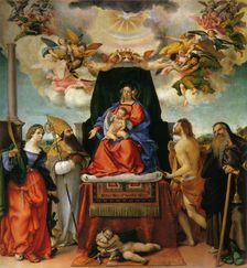 Madonna and Child with Saints