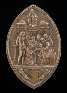 Madonna and Child with Saints. Creator: Unknown