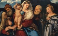 Madonna and Child with Saints. Creator: Bonifacio de Pitati