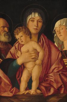 Madonna and Child with Saints, c. 1490/1500. Creator: Giovanni Bellini