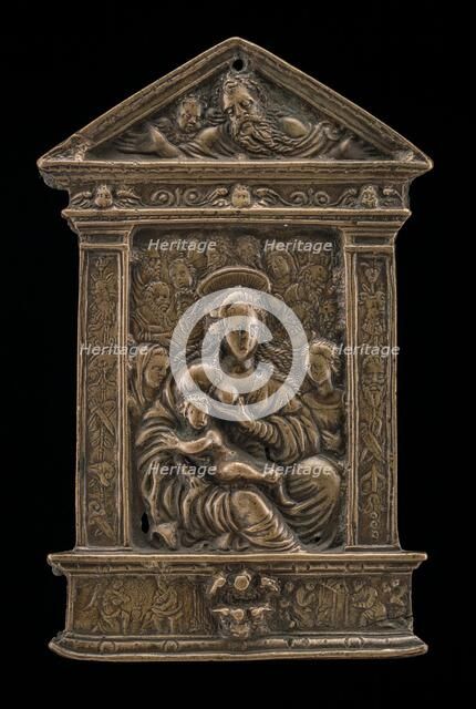 Madonna and Child with Saints, late 15th - early 16th century. Creator: Moderno.