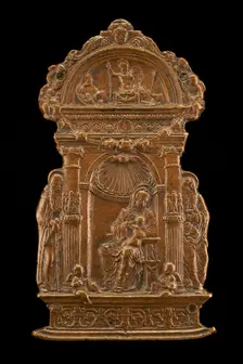Madonna and Child with Saints, late 15th - early 16th century. Creator: Moderno