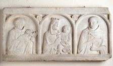 Madonna and Child with Saints, mid-14th century. Creators: Virgin Mary, Jesus Christ, Unknown