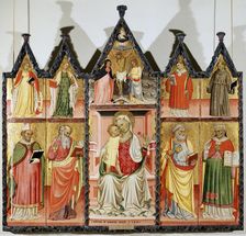 Madonna and Child with Saints (polyptych, ten separate panels), 1440. Artist: Pietro di Giovanni Lianori