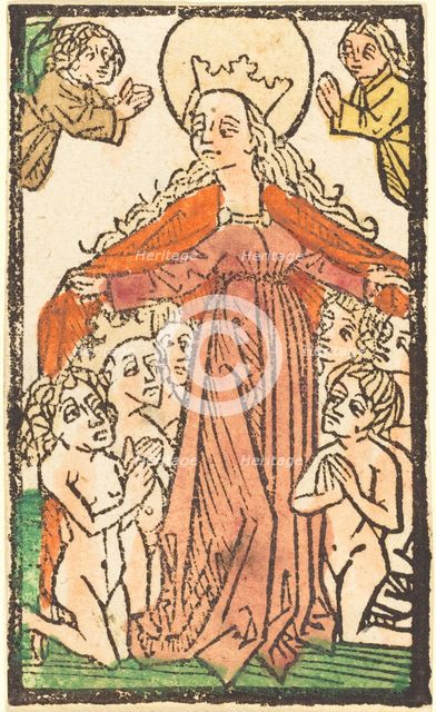 Madonna as a Protectress, c. 1470/1480. Creator: Unknown.