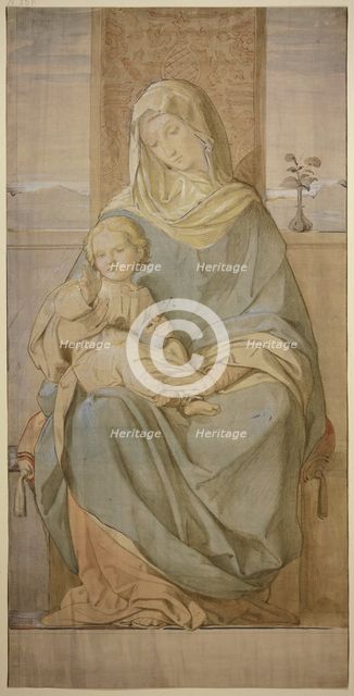 Madonna, c1830-1880. Creator: Eduard von Steinle.