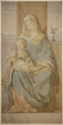 Madonna, c1830-1880. Creator: Eduard von Steinle