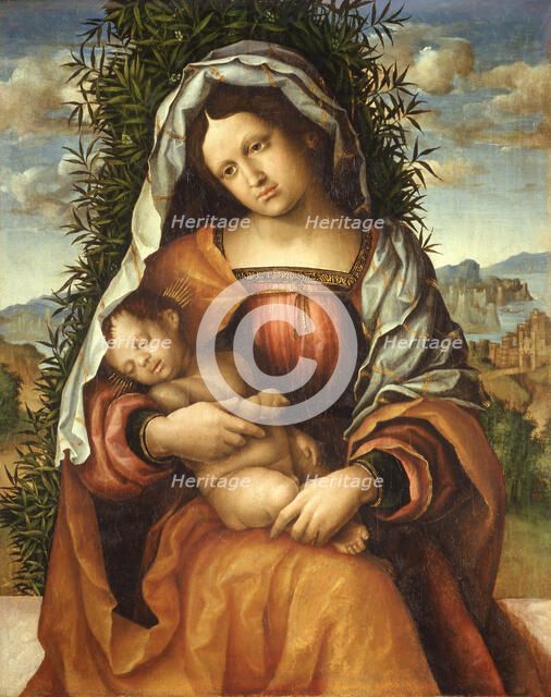 Madonna dei gelsomini (Madonna of the Jasmine), Early16th century. Creator: Giolfino, Niccolò (Nicola) (1476-1555).