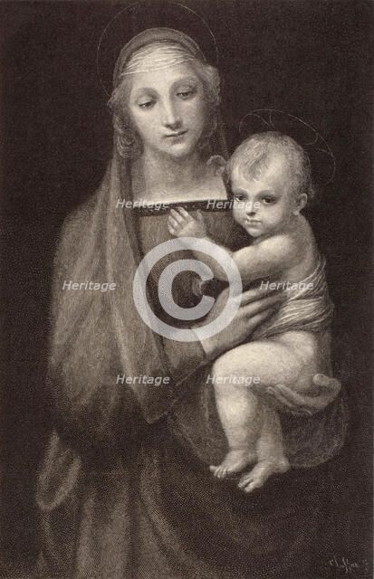 Madonna del Gran' Duca, 19th century. Creator: Unknown.