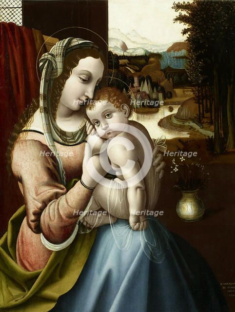 Madonna del latte, 1501. Creator: De Conti, Bernardino (ca 1470-1523).