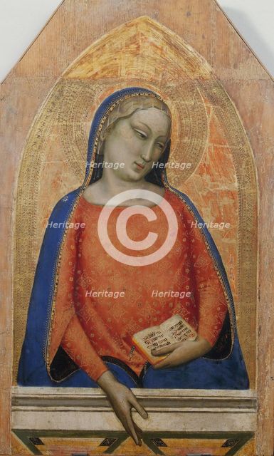 Madonna del Magnificat, ca 1335. Creator: Daddi, Bernardo (1290-1350).