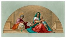 Madonna del sacco ('Madonna with the Sack'), 1525 (1870). Artist: Franz Kellerhoven