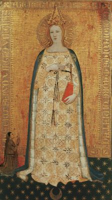 Madonna del Parto (Madonna of Parturition), 1355-1360