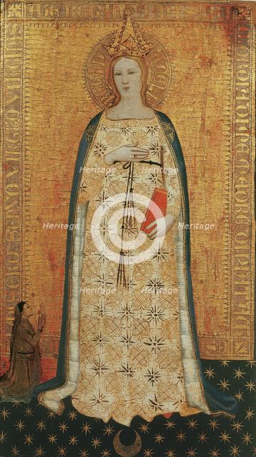 Madonna del Parto (Madonna of Parturition), 1355-1360.