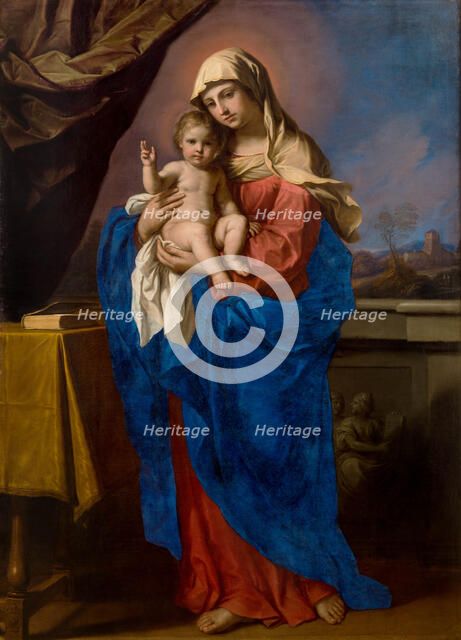 Madonna della Benedizione, 1651. Creator: Guercino (1591-1666).