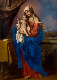Madonna della Benedizione, 1651. Creator: Guercino (1591-1666)