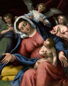 Madonna della Grazie, 1525. Creator: Lorenzo Lotto